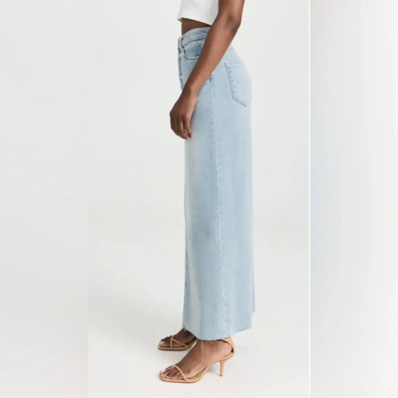 Reformation Kass Maxi Denim Skirt in Bowen Size 27 - Full Length Jean Skirt - Picture 8 of 15